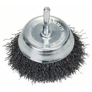 Bosch 1609200270 Csészekefe hullámosított drótból 70mm 6-os szár termék fő termékképe