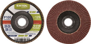 Extol 260030 lamellás csiszoló 125x22mm P100 termék fő termékképe