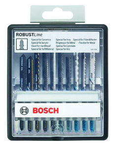 Bosch 2607010574 10részes Top Expert Robust Line szúrófűrészlap-készlet termék fő termékképe