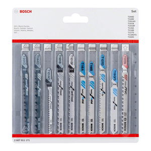 Bosch 2607011171 10részes All in One szúrófűrészlap-készlet termék fő termékképe