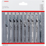 Bosch 2607011172 10részes Clean Precision szúrófűrészlap-készlet