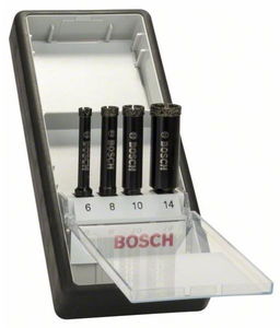 Bosch 2607019880 Robust Line nedves gyémántfúró készlet 6-14mm termék fő termékképe