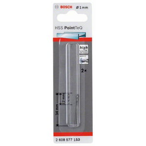 Bosch 2608577153 pointteq fémfúró 1mm termék fő termékképe