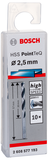 Bosch 2608577193 pointteq fémfúró 2,5mm