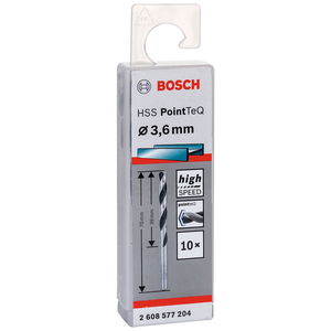Bosch 2608577204 pointteq fémfúró 3,6mm termék fő termékképe