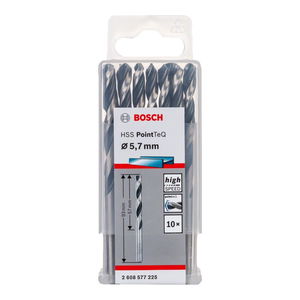 Bosch 2608577225 pointteq fémfúró 5,7mm termék fő termékképe