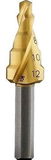 Bosch 2608587429 HSS-TIN Lépcsős fúró háromlapú szárral  5 lépcsővel 4-12mm
