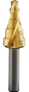 Bosch 2608587429 HSS-TIN Lépcsős fúró háromlapú szárral  5 lépcsővel 4-12mm termék fő termékképe