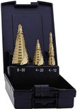 Bosch 2608587432 HSS-TIN Lépcsős fúró készlet háromlapú szárral