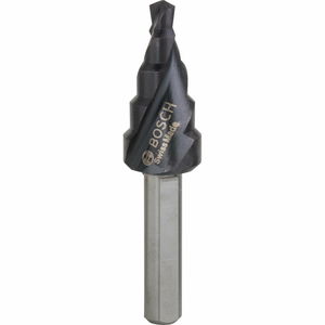 Bosch 2608588064 HSS-ALTIN Lépcsős fúró háromlapú szárral  5 lépcsővel 4-12mm termék fő termékképe