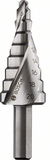 Bosch 2608597519 HSS Lépcsős fúró háromlapú szárral  9 lépcsővel 4-20mm