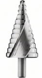 Bosch 2608597521 HSS Lépcsős fúró háromlapú szárral  12 lépcsővel 6-39mm