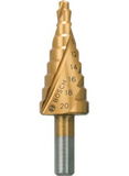 Bosch 2608597526 HSS-TIN Lépcsős fúró háromlapú szárral  9 lépcsővel 4-20mm