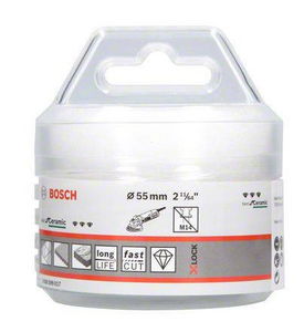 Bosch 2608599017 Best for Ceramic Dry Speed X-LOCK gyémánt körkivágó 55mm termék fő termékképe