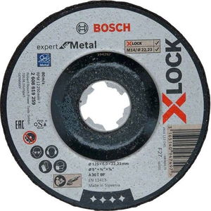 Bosch 2608619259 X-LOCK Expert for Metal csiszolótárcsa 125mm termék fő termékképe