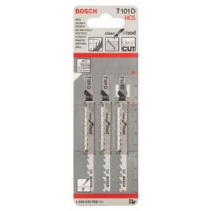 Bosch 2608630558 T 101 D Clean for Wood szúrófűrészlap 3db termék fő termékképe