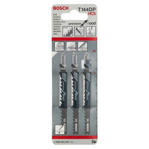 Bosch 2608633A31 T 144 DP Precision for Wood szúrófűrészlap 3db termék fő termékképe