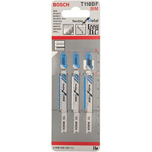 Bosch 2608636232 T 118 BF Flexible for Metal szúrófűrészlap 3db termék fő termékképe