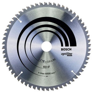 Bosch 2608640433 körfűrészlap 216x30mm Z=60 termék fő termékképe