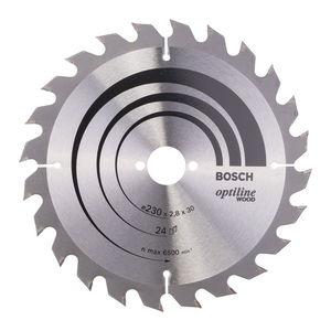 Bosch 2608640627 körfűrészlap 230x30mm Z=24 termék fő termékképe