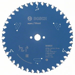 Bosch 2608644036 körfűrészlap 184x16mm Z=40 termék fő termékképe