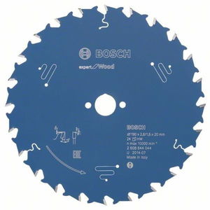 Bosch 2608644044 körfűrészlap 190x20mm Z=24 termék fő termékképe