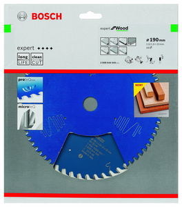 Bosch 2608644045 körfűrészlap 190x20mm Z=48 termék fő termékképe