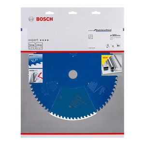 Bosch 2608644284 Expert for Stainless Steel körfűrészlap 305x25,4mm Z=80 termék fő termékképe