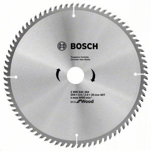 Bosch 2608644384 Eco for Wood körfűrészlap 254x30mm Z=80 termék fő termékképe