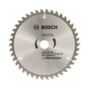 Bosch 2608644388 Eco for Aluminium körfűrészlap 160x20mm Z=42 termék fő termékképe