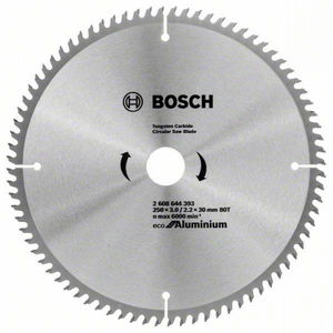 Bosch 2608644393 Eco for Aluminium körfűrészlap 250x30mm Z=80 termék fő termékképe