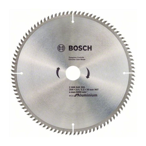 Bosch 2608644395 Eco for Aluminium körfűrészlap 254x30mm Z=96 termék fő termékképe