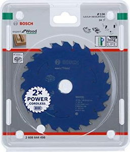 Bosch 2608644498 körfűrészlap 136x20mm Z=24 termék fő termékképe