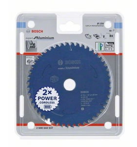 Bosch 2608644537 Expert for Aluminium körfűrészlap 150x20mm Z=48 termék fő termékképe