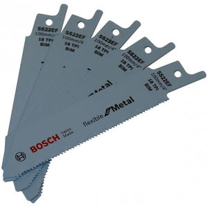 Bosch S 522 EF Flexible for Metal szablyafűrészlap 5db-os kiszerelés termék fő termékképe