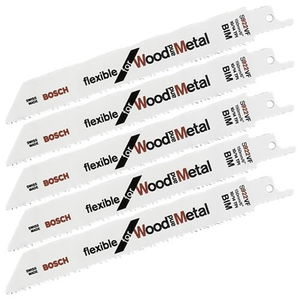 Bosch 2608656017 S 922 VF Flexible for Wood and Metal szablyafűrészlap 5db termék fő termékképe