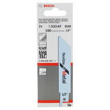 Bosch 2608656267 S 522 AF Flexible for Metal szablyafűrészlap 2db-os kiszerelés