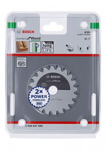 Bosch 2608837666 körfűrészlap 85x15mm Z=20 termék fő termékképe