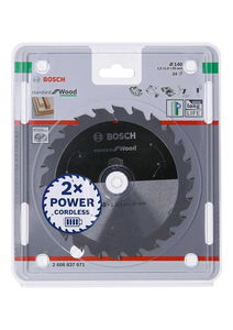 Bosch 2608837671 körfűrészlap 140x20mm Z=24 termék fő termékképe