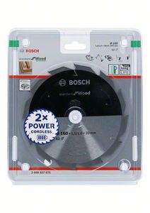 Bosch 2608837675 körfűrészlap 160x20mm Z=12 termék fő termékképe