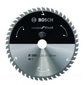 Bosch 2608837678 körfűrészlap 160x20mm Z=48 termék fő termékképe