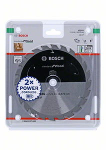 Bosch 2608837681 körfűrészlap 165x15,875mm Z=24 termék fő termékképe