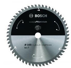 Bosch 2608837758 Standard for Aluminium körfűrészlap 165x15,875mm Z=54 termék fő termékképe