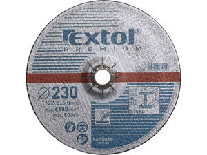Extol 8808702 csiszolókorong acélhoz kék 125mm termék fő termékképe