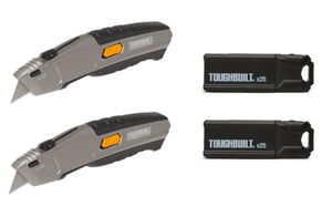 Toughbuilt 2db trapézpengés kés + 50 db penge termék fő termékképe