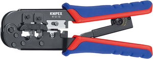 Krimpelő fogó telefon csatlakozóhoz 6/8 ereshez RJ11/12+RJ45 termék fő termékképe