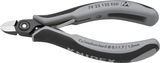 Elektronikai oldalcsípő fogó, precíziós, ESD 125 mm/0,1-1,7 mm, hegyes fej