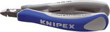 Elektronikai oldalcsípő fogó, precíziós, kerek fej 125 mm/0,2-1,4 mm