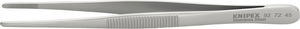Precíziós csipesz, egyenes , INOX, 7314.SA.B 145 mm, tompa 2,7 mm, recés hegy termék fő termékképe