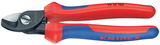 Kábelvágó olló, kétkomponensű nyél 165 mm, d=15/50 mm2, AWG 1/0